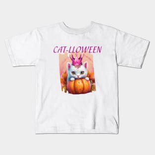 Cat-lloween Kids T-Shirt